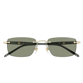 Montblanc Sunglasses, unisex, Green, Size: 54 MM Mb0344S 005 Sunglasses