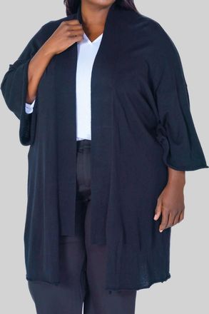Bitte Kai Rand Mullein Cotton Cardigan - Plus In Black