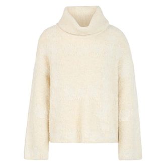 Marc Cain Maglione a collo alto lavorato a maglia in Germania - - Knitwear - Donna - Bianco - S