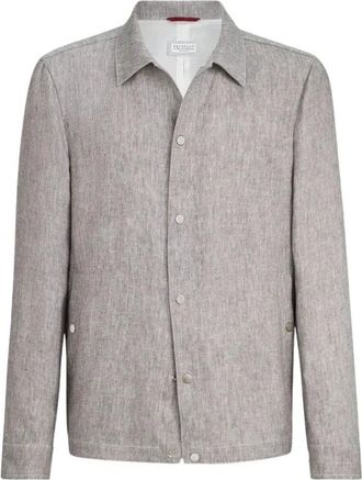 Brunello Cucinelli Uomo, Giacche, Grigio, L, new