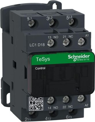 OEM Contacteur - 3 Polos - Ac-3 - 440 V - 18 A - Bobina 230 V Ca - 50/60 Hz - 1f+1o