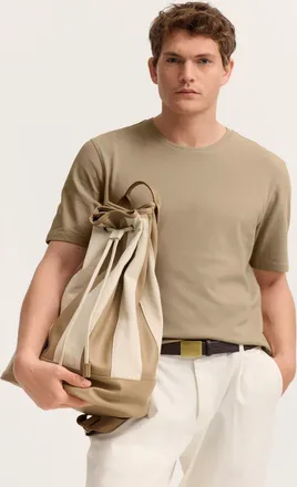 Bugatti Herren T-shirt met een elegante structuur