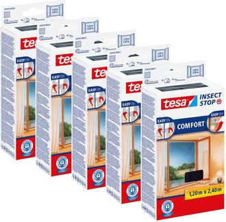 OEM Mosquitera Tesa Para Ventana Con Cierre De Velcro Para Ventanas Altas De 1,2 X 2,4 M (5 Unidades)