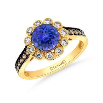 Le Vian Ladies Semi-Precious Cocktail Rings set in 14K Honey Gold LABV 87