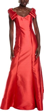 Rene Ruiz Off-The-Shoulder Mermaid Gown