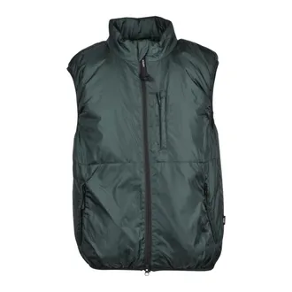 Aspesi Jassen, Heren, Groen, S, Nylon, Smanicato Nylon Vest