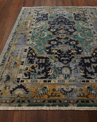 Surya Rugs Angelina Hand-Knotted Rug, 9 x 13