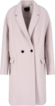 Isabel Marant Boxy Pink Jacket With Double-Breasted Front
