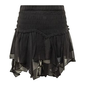 Isabel Marant Fiala Skirt - female - Marant &eacute;toile - Short Skirts - Black - S - Skirts