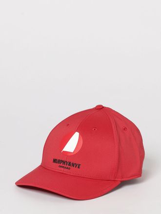 Murphy & Nye Cappello da baseball in tessuto tecnico con logo ricamato e visiera