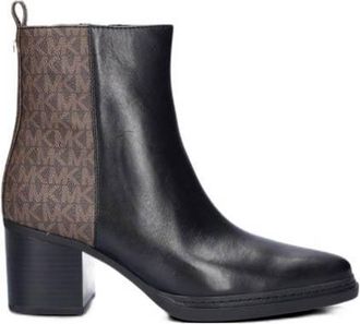 Michael Kors Lex Bootie leren enkellaarzen zwart/bruin