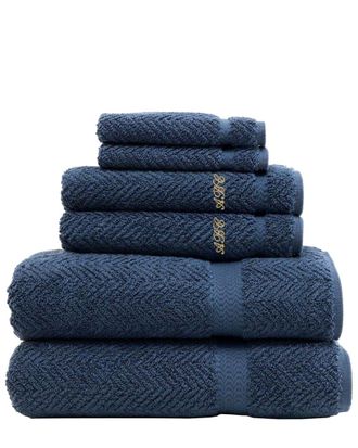 Linum Home Textiles Linum Home Textiles Herringbone Weave 6pc Towel Set