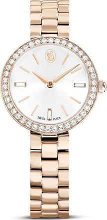 Swarovski Womens 5673013 Ladies Cetra Watch - Rose Gold - One Size
