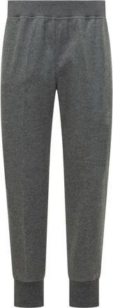 Jil Sander Wool Jogger Pants - Heren - Sweatpants - Grijs - L - Wol - Broeken