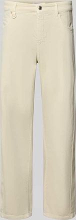 Cambio Cambio Wide Leg Jeans im 5-Pocket-Design Modell ORIA in Ecru, Gr&ouml;&szlig;e 32