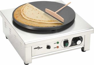 vidaXL Crepera Con Bandeja Extra&iacute;ble 40 Cm 3000 W Vidaxl