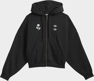 adidas x Willy Chavarria Mens Heavyweight Full-Zip Hoodie
