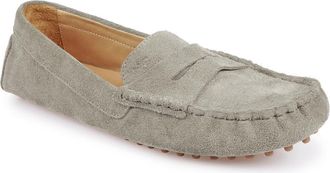 National Comfort Talulah Penny Loafer in Light Grey Suede at Nordstrom, Size 11