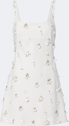 SIMKHAI Ziva embellished cr&ecirc;pe minidress