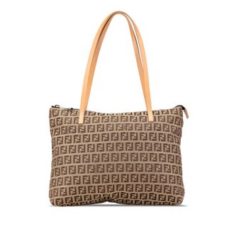 Fendi Pre-owned Fendi Zucchino Canvas Tote Ladies MWS5E4GMKORPSEJE