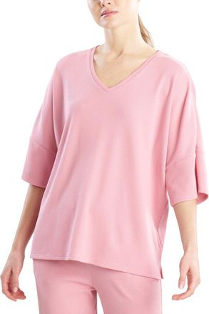 Natori Tranquility Waffle V-Neck Top