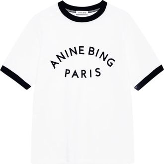 Anine Bing T-shirt Jaylin - Bianco