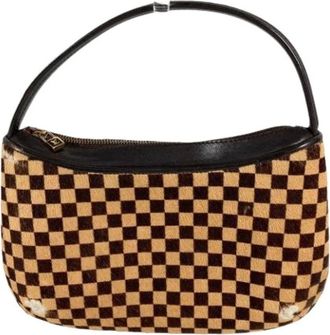 Louis Vuitton Pre-owned Mini Bags, female, Brown, Size: ONE SIZE Pre-owned Taiga Mini Handbag