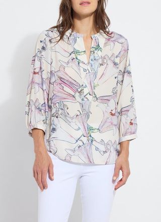 Lyss&eacute; Yola Pull on Blouse