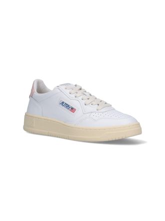 Autry Leather Low-Top Sneaker - White