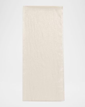 Brunello Cucinelli Sparkling Cashmere & Silk Scarf