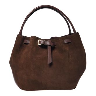 Baldinini Suede Handbag - female - Baldinini - Handbags - Brown - ONE SIZE - Bags