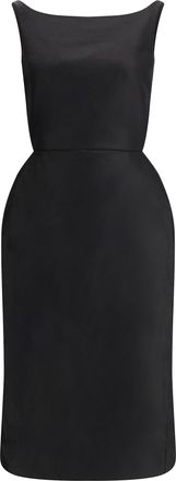Magda Butrym Hip Pad Midi Dress