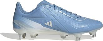 adidas Mens Adizero Rs15 Ultimate Soft Ground Rugby Boots in Blue/White - Size UK 14.5