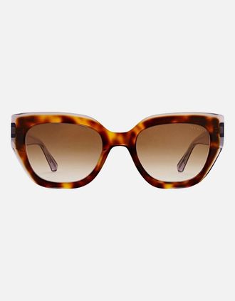 Ted Baker Womens Ted Baker Womens Coral Sunglasses in Classic Tortoiseshell