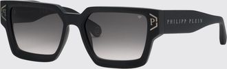 Philipp Plein Occhiali da sole cat-eye in acetato con montatura rettangolare