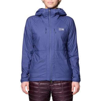 Mountain Hardwear Kor Airshell Warm Hoodie in Lapis Dusk at Nordstrom, Size X-Large