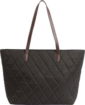Barbour Quilted Nylon Tote Bag - Green
