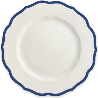 Caskata Stella Blue Scalloped Salad Plate - Porcelain - Set 4 at Nordstrom