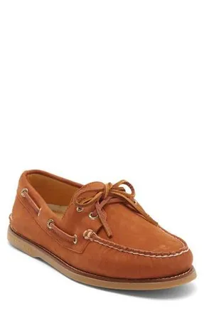 Sperry Top-Sider Authentic Original 2-Eye Boat Shoe in Light Brown at Nordstrom Rack, Size 13