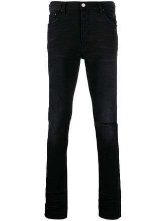 Amiri distressed skinny jeans - Black
