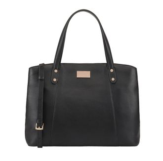 Paul Costelloe Womens Mahuida Leather Multi Way Bag - Black - One Size