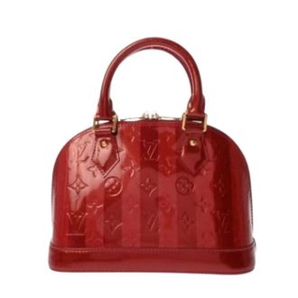 Louis Vuitton Pre-owned Handbags, female, Red, Size: ONE SIZE Pre-owned Vernis Handbag