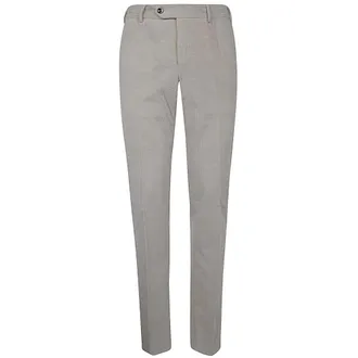 PT01 Pt01, Heren, Broeken, Beige, Maat: 2XL Leer