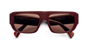 Etnia Barcelona Punta Galera Sun BX Mens Sunglasses Burgundy Size 56
