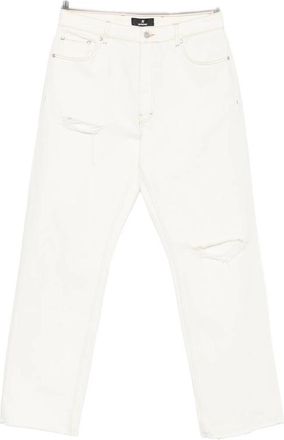Represent Heaton Distressed Straight-leg Jeans