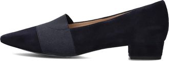 Peter Kaiser Schoenen, Dames, Blauw, 40 1/2 EU, Su&egrave;de, Blauwe Su&egrave;de Pumps Elegante Charme Model