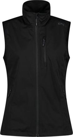 F.lli Campagnolo Light Softshell Vest Softshellgilet f&uuml;r Damen | schwarz