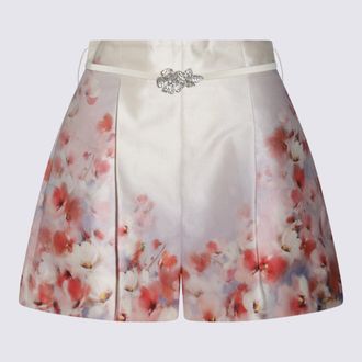 Zimmermann Shorts Scarlet Floral-Donna