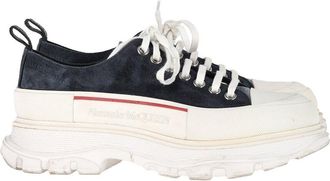 Alexander McQueen Alexander Mcqueen Womens Suede Tread Slick Sneaker (Authentic Pre-Loved)