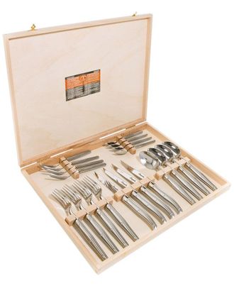 Jean Dubost 20Pc Stainless Steel Flatware Set